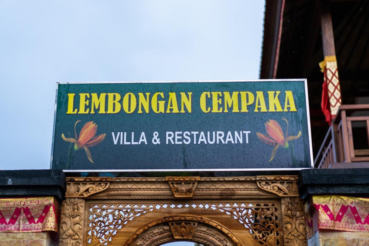 Lembongan Cempaka Villa & Restaurant นูซาเลมโบงัน ภายนอก รูปภาพ